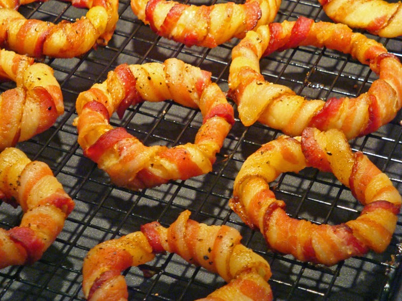 BACON WRAPPED ONION RINGS Carb Wars Cookbooks